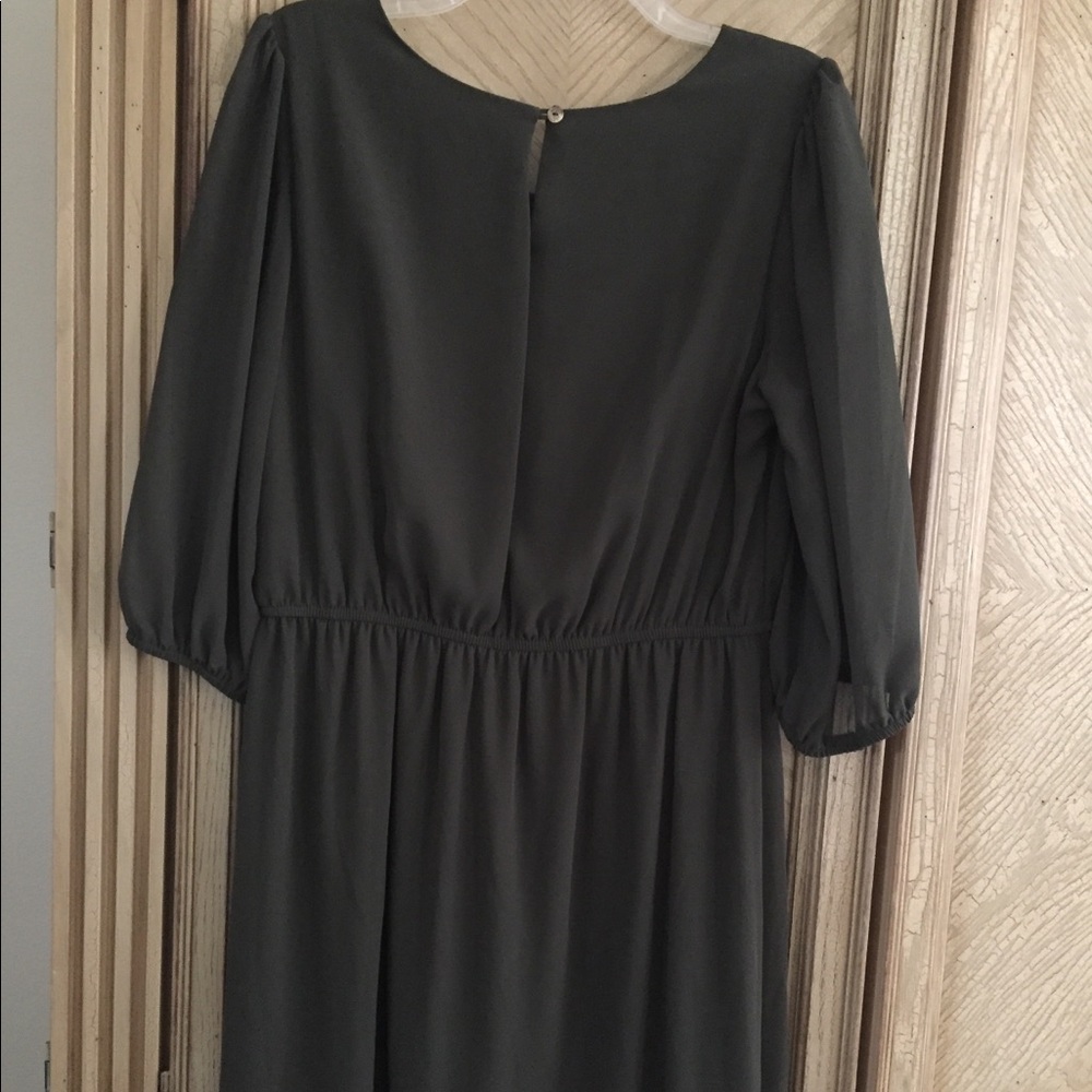 Olive Green Dress
